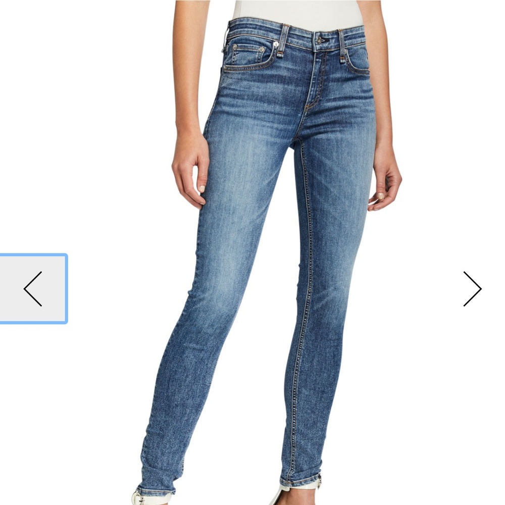 RAG&BONE Cate Mid-Rise Skinny Jeans